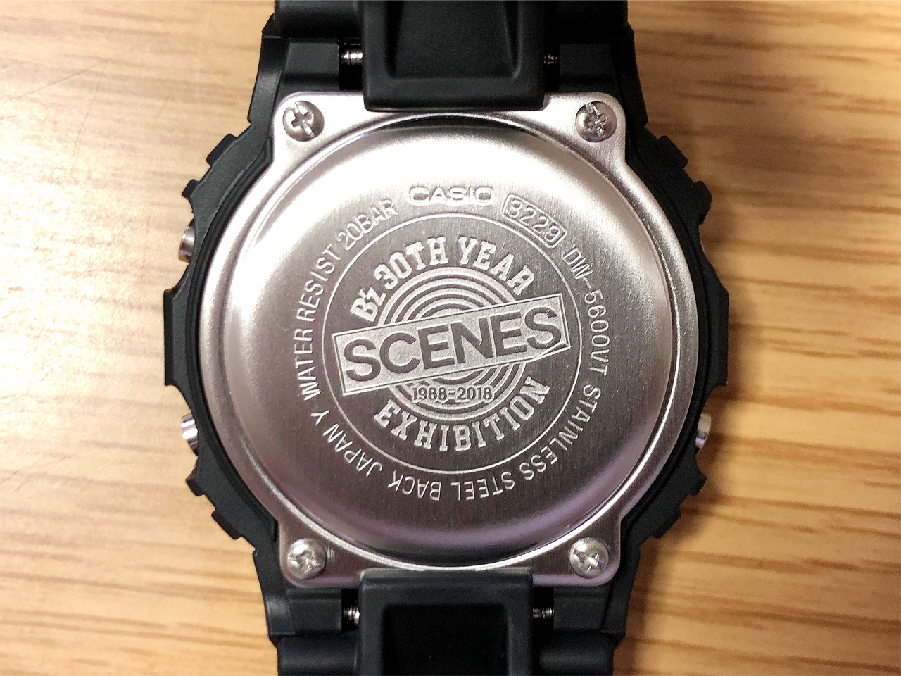 6月5日まで限定】B'z G-SHOCK 腕時計 DW5600-BZ ブラック