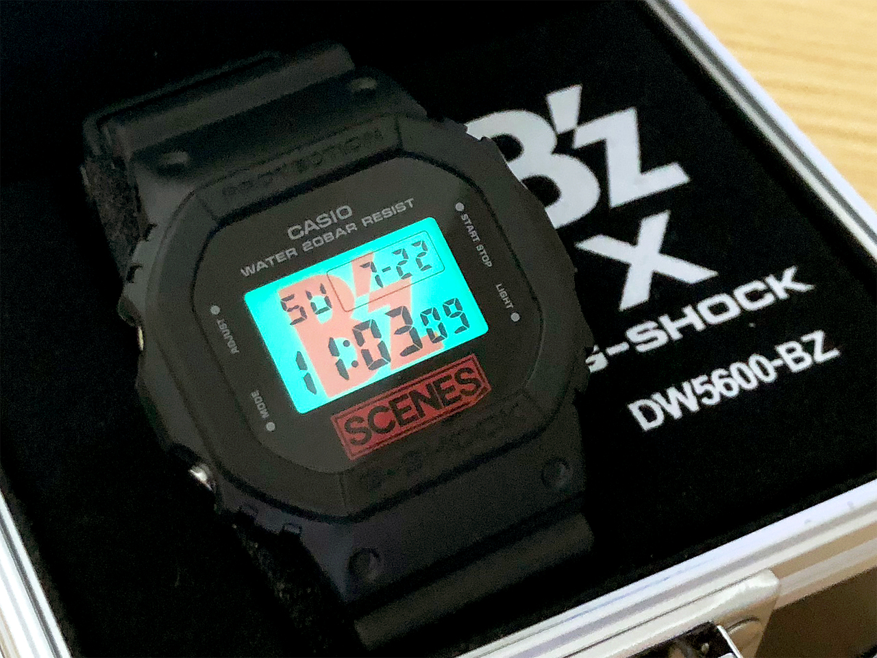 B'z 30TH YEAR SCENES G-SHOCK DW-5600 - 腕時計(デジタル)